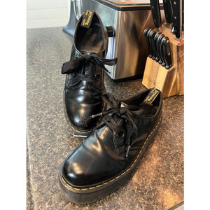 Dr. Martens Black Leather Shoes
